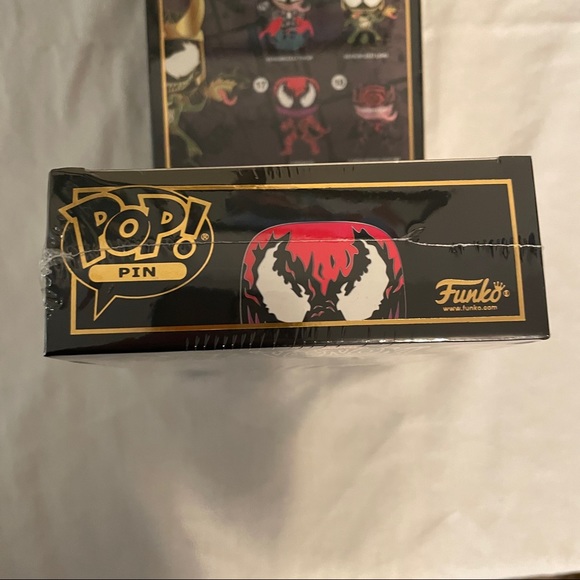 NIB SEALED Funko Pop! Pins Marvel Carnage Venom Enamel Pin #17 - Picture 9 of 10